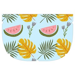 Summer Pattern Texture Vibes Make Up Case (Small) from ArtsNow.com Side Left