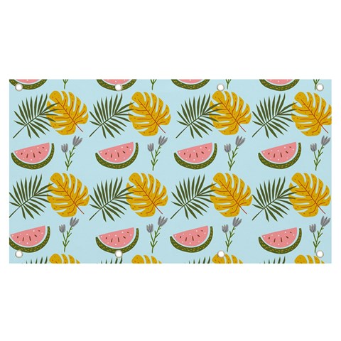 Summer Pattern Texture Vibes Banner and Sign 7  x 4  from ArtsNow.com Front