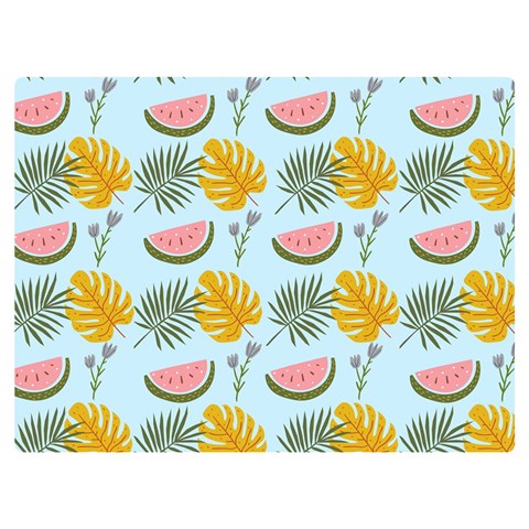 Summer Pattern Texture Vibes Two Sides Premium Plush Fleece Blanket (Extra Small) from ArtsNow.com 40 x30  Blanket Front