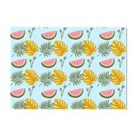 Summer Pattern Texture Vibes Crystal Sticker (A4)