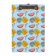 Summer Pattern Texture Vibes A5 Acrylic Clipboard from ArtsNow.com Front