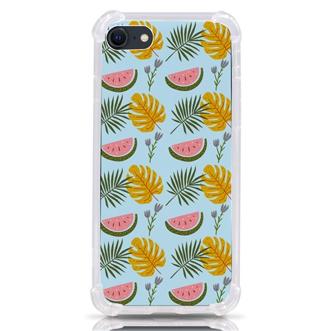 Summer Pattern Texture Vibes iPhone SE from ArtsNow.com Front