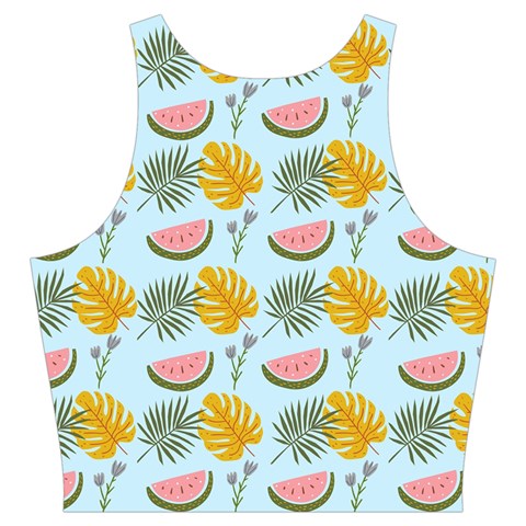 Summer Pattern Texture Vibes Cut Out Top from ArtsNow.com Back
