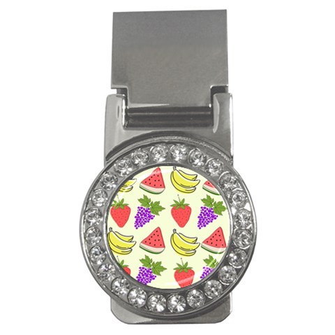 Fruits Pattern Background Food Money Clips (CZ)  from ArtsNow.com Front