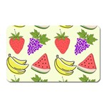Fruits Pattern Background Food Magnet (Rectangular)