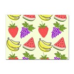 Fruits Pattern Background Food Sticker A4 (100 pack)