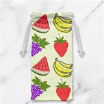 Fruits Pattern Background Food Jewelry Bag