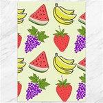 Fruits Pattern Background Food Canvas 12  x 18 