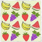 Fruits Pattern Background Food Canvas 20  x 20 
