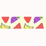 Fruits Pattern Background Food Large Bar Mat