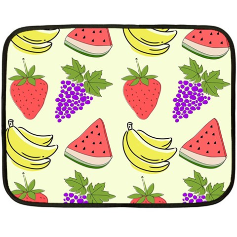 Fruits Pattern Background Food Two Sides Fleece Blanket (Mini) from ArtsNow.com 35 x27  Blanket Front