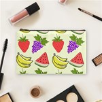 Fruits Pattern Background Food Cosmetic Bag (Medium)