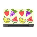Fruits Pattern Background Food Memory Card Reader with CF