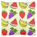 Fruits Pattern Background Food Large Cushion Case (One Side)