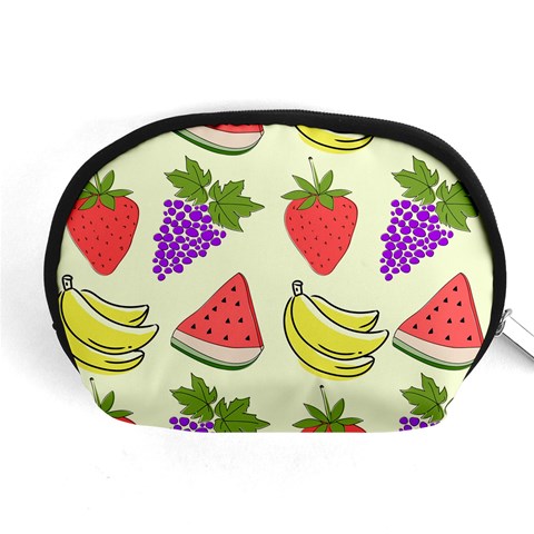 Fruits Pattern Background Food Accessory Pouch (Medium) from ArtsNow.com Front