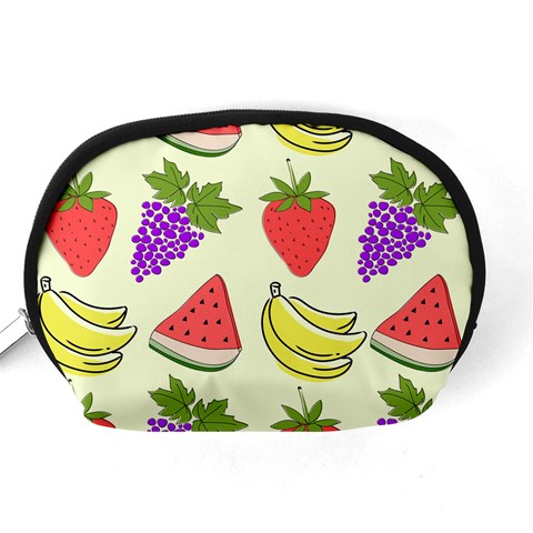Fruits Pattern Background Food Accessory Pouch (Medium) from ArtsNow.com Back