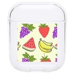 Fruits Pattern Background Food Hard PC AirPods 1/2 Case