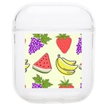 Fruits Pattern Background Food Soft TPU AirPods 1/2 Case