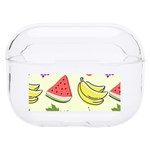 Fruits Pattern Background Food Hard PC AirPods Pro Case