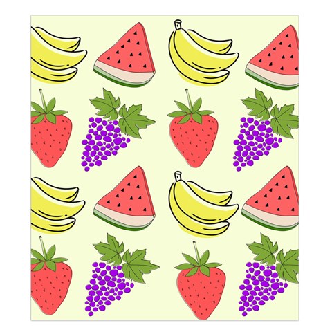 Fruits Pattern Background Food Duvet Cover (King Size) from ArtsNow.com Duvet Quilt