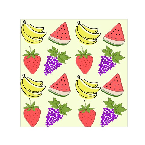 Fruits Pattern Background Food Square Satin Scarf (30  x 30 ) from ArtsNow.com Front