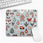 Christmas Cartoon Pattern Large Mousepad