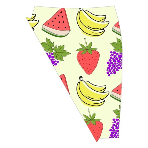 Fruits Pattern Background Food Midi Wrap Pencil Skirt from ArtsNow.com Front Left