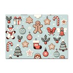 Christmas Cartoon Pattern Sticker A4 (100 pack)