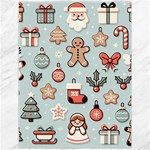 Christmas Cartoon Pattern Canvas 12  x 16 