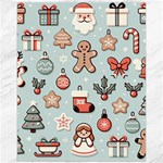 Christmas Cartoon Pattern Canvas 16  x 20 