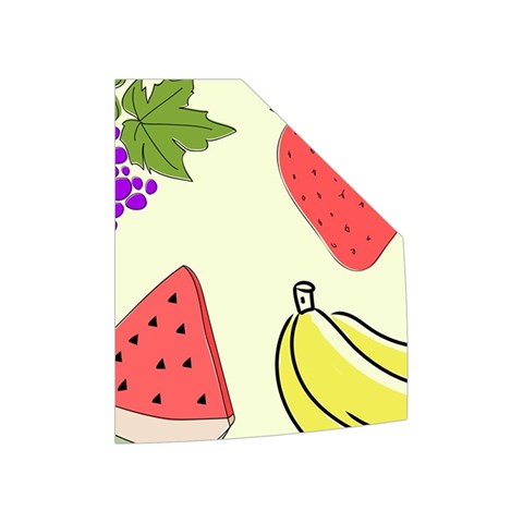 Fruits Pattern Background Food Women s Button Up Vest from ArtsNow.com Left Pocket