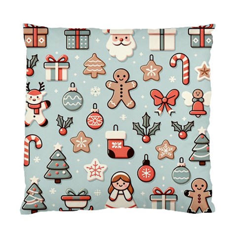 Christmas Cartoon Pattern Standard Cushion Case (One Side) from ArtsNow.com Front