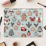 Christmas Cartoon Pattern Cosmetic Bag (XL)