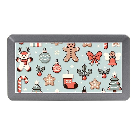 Christmas Cartoon Pattern Memory Card Reader (Mini) from ArtsNow.com Front