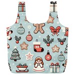 Christmas Cartoon Pattern Full Print Recycle Bag (XL)