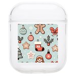 Christmas Cartoon Pattern Soft TPU AirPods 1/2 Case