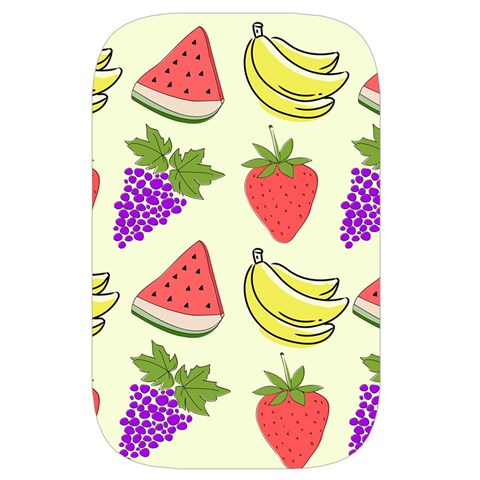 Fruits Pattern Background Food Waist Pouch (Small) from ArtsNow.com Back