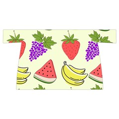 Fruits Pattern Background Food Wristlet Pouch Bag (Small) from ArtsNow.com Back