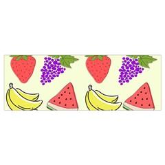 Fruits Pattern Background Food Wristlet Pouch Bag (Small) from ArtsNow.com Bottom
