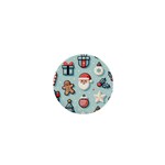 Christmas Decoration Angel 1  Mini Buttons