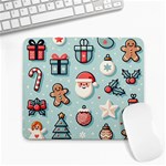 Christmas Decoration Angel Large Mousepad
