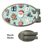 Christmas Decoration Angel Money Clips (Oval) 
