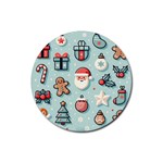 Christmas Decoration Angel Rubber Coaster (Round)