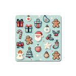 Christmas Decoration Angel Square Magnet