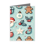 Christmas Decoration Angel Mini Greeting Card
