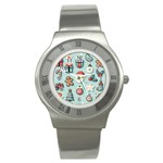 Christmas Decoration Angel Stainless Steel Watch