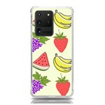 Fruits Pattern Background Food Samsung Galaxy S20 Ultra 6.9 Inch TPU UV Case
