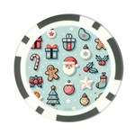 Christmas Decoration Angel Poker Chip Card Guard