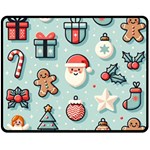 Christmas Decoration Angel Fleece Blanket (Medium)