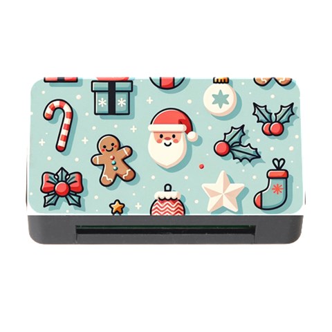 Christmas Decoration Angel Memory Card Reader with CF from ArtsNow.com Front